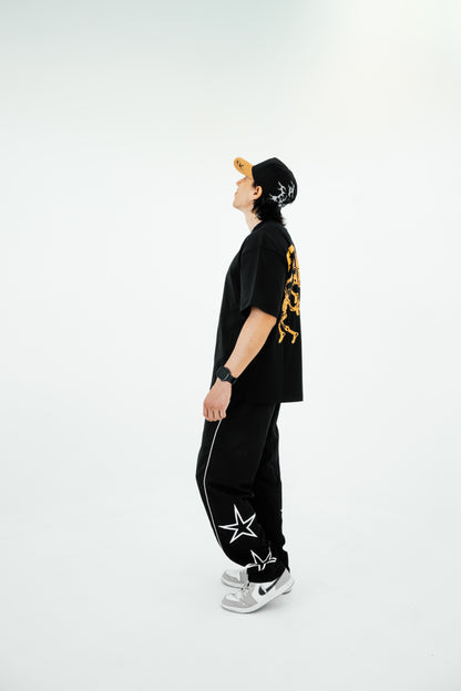 Founders Black Eterna T-Shirt - Oversized