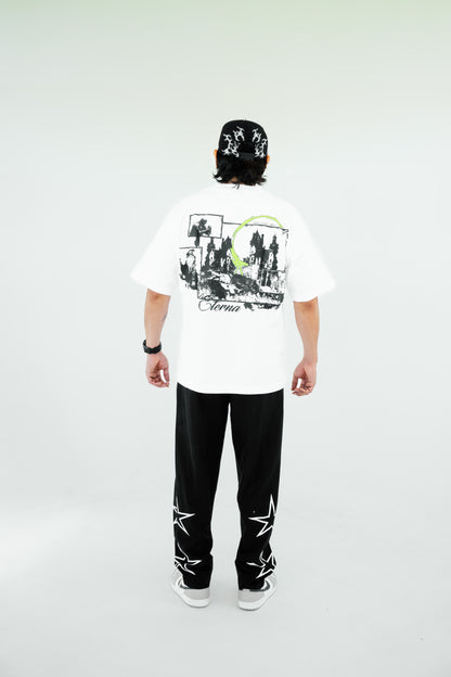 Founders White Eterna T-Shirt - Oversized