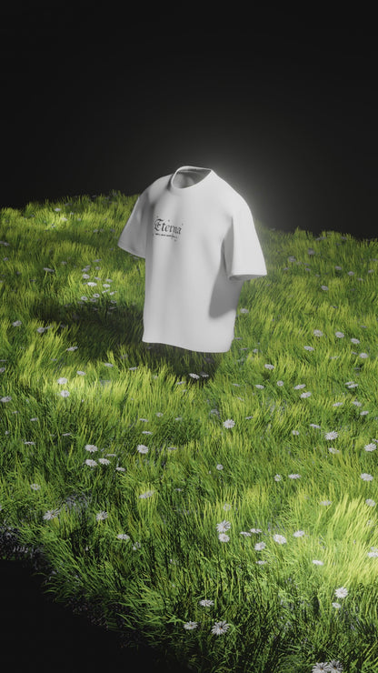 Founders White Eterna T-Shirt - Oversized